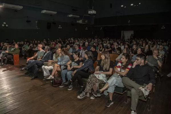 público en el Cine Lumiere