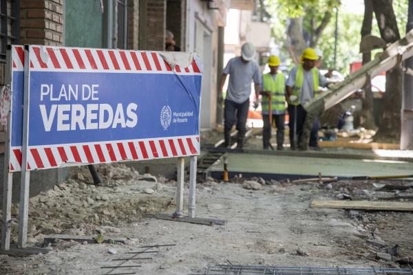 En solo 15 días unos mil vecinos se contactaron para reparar su vereda