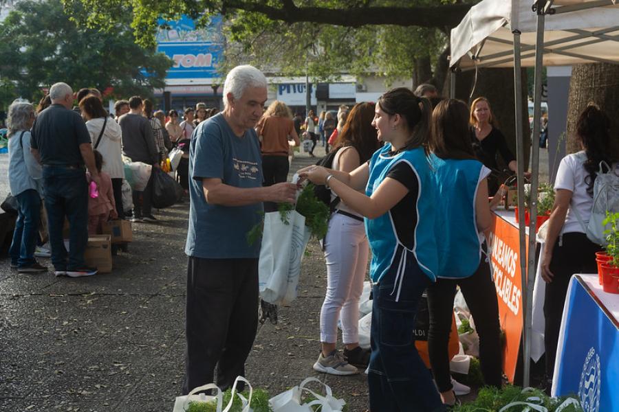 Canje de reciclables septiembre