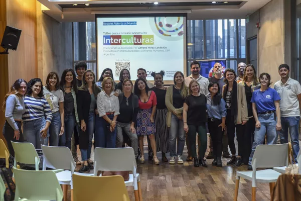 Organizamos junto a OIM ONU migración, el primer taller en perspectiva de interculturalidad para comunicadores y generadores de contenido de la ciudad.